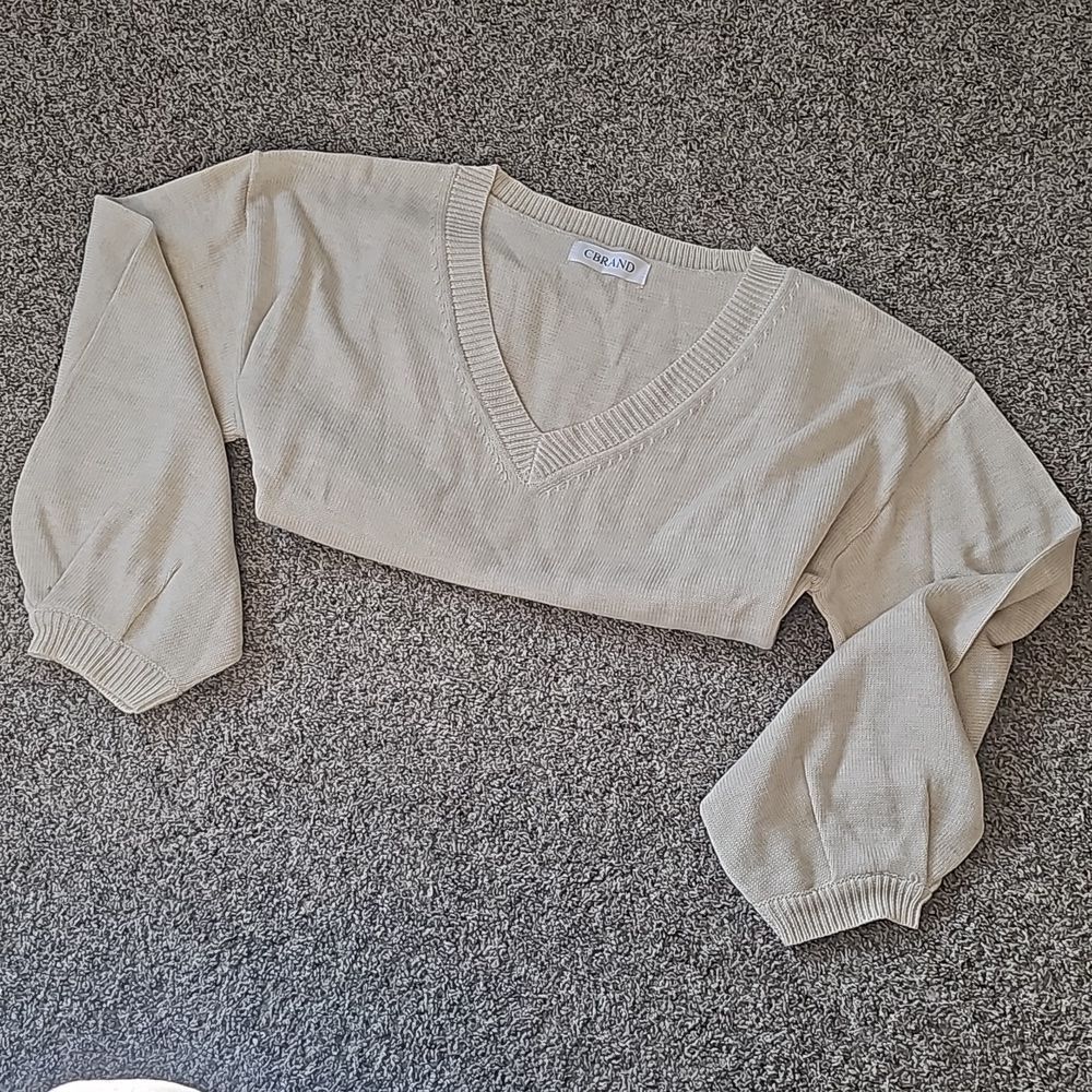 NWOT! Women's Oversized V-neck Sweater Sz M/L